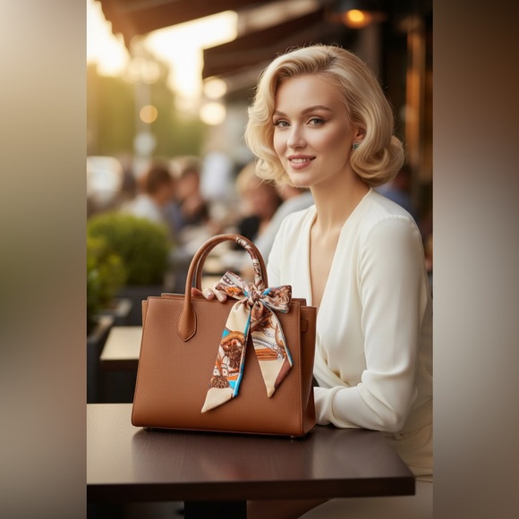 Set of 10 Willy bag scarfs. RANDOM PULL. Bag Not Included - Picture 5 of 6